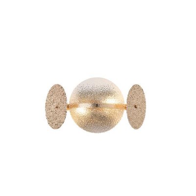 ΑΠΛΙΚΑ ΤΟΙΧΟΥ 2XE14 ΜΑΧ 40W 160Χ330Χ180mm ΧΡΥΣΟ ARTE ILLUMINA GLOW