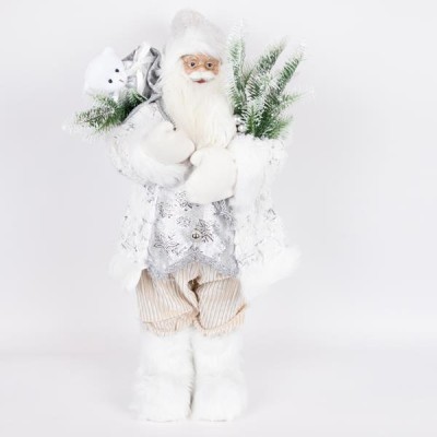 ΑΗ ΒΑΣΙΛΗΣ ΜΕ ΛΕΥΚA ΓΟΥΝΙΝΑ ΡΟΥΧΑ, 60cm ΑΗ ΒΑΣΙΛΗΣ ΜΕ ΛΕΥΚA ΓΟΥΝΙΝΑ ΡΟΥΧΑ, 60cm