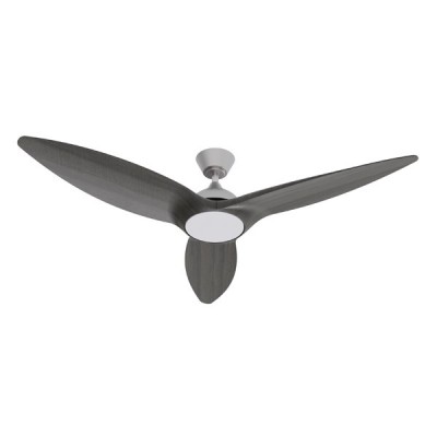 ΑΝΕΜΙΣΤΗΡΑΣ ΟΡΟΦΗΣ WIFI ΧΡΩΜΑ ΓΚΡΙ ΞΥΛΟΥ ΜΕ LED ΦΩΣ RGB ΚΑΙ ΚΟΝΤΡΟΛ Φ132 DC ΜΟΤΕΡ 35W