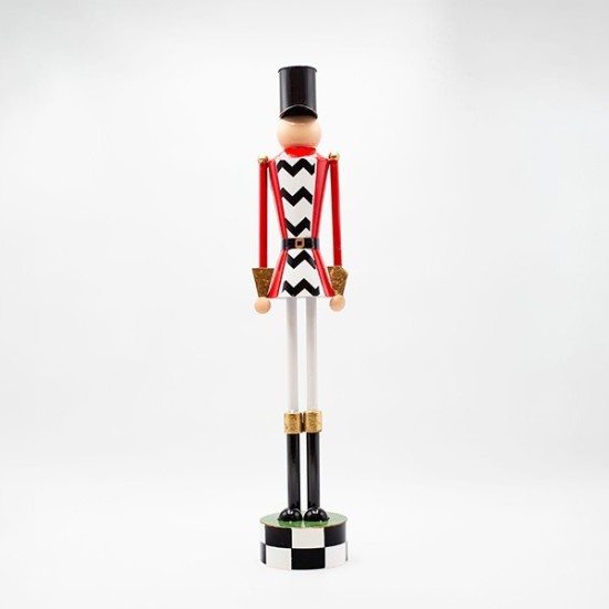 ΜΕΤΑΛΛΙΚΟΣ ΚΑΡΥΟΘΡΑΥΣΤΗΣ, ΜΑΥΡΟ ΚΑΡΟ ΜΕ ΚΟΚΚΙΝΟ, 90cm ΜΕΤΑΛΛΙΚΟΣ ΚΑΡΥΟΘΡΑΥΣΤΗΣ, ΜΑΥΡΟ ΚΑΡΟ ΜΕ ΚΟΚΚΙΝΟ, 90cm