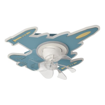 ΑΝΕΜΙΣΤΗΡΑΣ ΟΡΟΦΗΣ ΠΑΙΔΙΚΟΣ ΑΕΡΟΠΛΑΝΟ ΜΠΛΕ 24W ΜΕ LED ΦΩΣ 63W ΚΑΙ ΚΟΝΤΡΟΛ ΑΝΕΜΙΣΤΗΡΑΣ ΟΡΟΦΗΣ ΠΑΙΔΙΚΟΣ ΑΕΡΟΠΛΑΝΟ ΜΠΛΕ 24W ΜΕ LED ΦΩΣ 63W ΚΑΙ ΚΟΝΤΡΟΛ