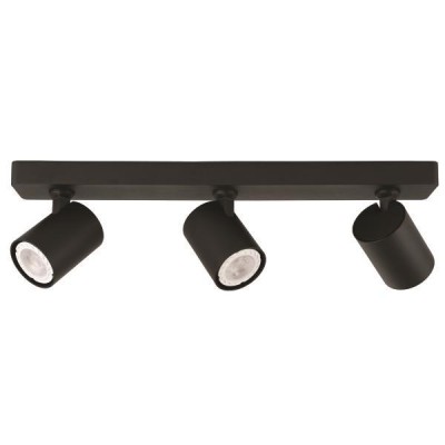 ΣΠΟΤ ΟΡΟΦΗΣ ΤΡΙΠΛΟ GU10 S1980 ΜΑΥΡΟ ARTE ILLUMINA BRAVA