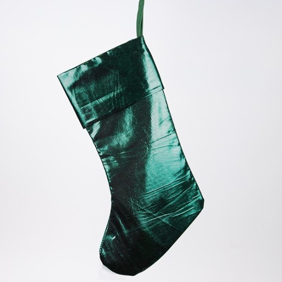 ΚΑΛΤΣΑ, ΜΕΤΑΛΛΙΚΟ ΠΡΑΣΙΝΟ, 49cm