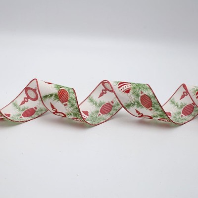 ΚΟΡΔΕΛΑ ΜΕ ΧΡΙΣΤΟΥΓΕΝΝΙΑΤΙΚΕΣ ΜΠΑΛΕΣ, 6.30cm, 10M