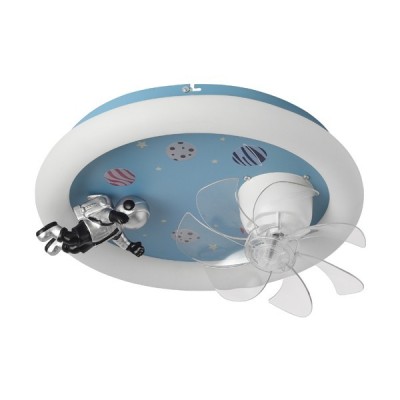ΑΝΕΜΙΣΤΗΡΑΣ ΟΡΟΦΗΣ ΠΑΙΔΙΚΟΣ ΑΣΤΡΟΝΑΥΤΗΣ ΜΠΛΕ 15W ΜΕ LED ΦΩΣ 48W ΚΑΙ ΚΟΝΤΡΟΛ ΑΝΕΜΙΣΤΗΡΑΣ ΟΡΟΦΗΣ ΠΑΙΔΙΚΟΣ ΑΣΤΡΟΝΑΥΤΗΣ ΜΠΛΕ 15W ΜΕ LED ΦΩΣ 48W ΚΑΙ ΚΟΝΤΡΟΛ