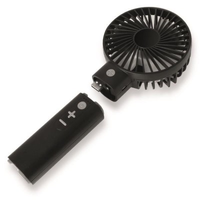 ΑΝΕΜΙΣΤΗΡΑΣ ΧΕΙΡΟΣ 4 ΣΕ 1 POWER BANK, ΗΧΕΙΟ BLUETOOTH, ΦΑΚΟΣ ΕΠΑΝΑΦΟΡΤΙΖΟΜΕΝΟΣ Φ10 ΜΑΥΡΟΣ