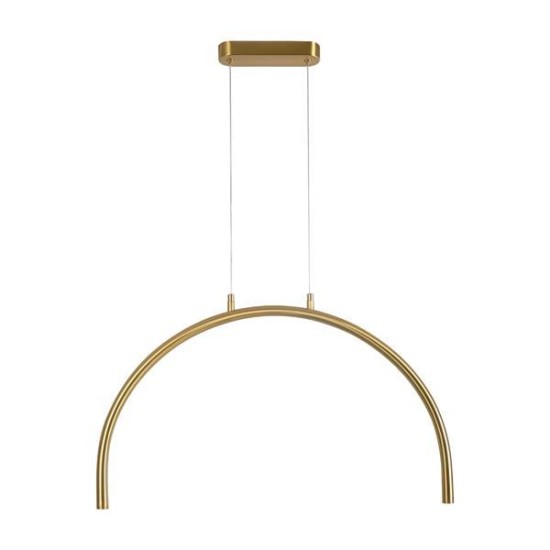 ΦΩΤΙΣΤΙΚΟ ΚΡΕΜΑΣΤΟ AΛΟΥΜΙΝΙΟ-METAΛΛΟ LED 5W 448Lm 3000K 600X20X1500mm ΜΠΡΟΝΖΕ  APSIS