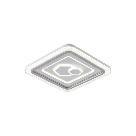 ΠΛΑΦΟΝΙΕΡΑ LED 60W 5220Lm Φ50 3CCT 3000-4000-6500K 490x50mm ΛΕΥΚΟ ARTE ILLUMINA MOTIVO
