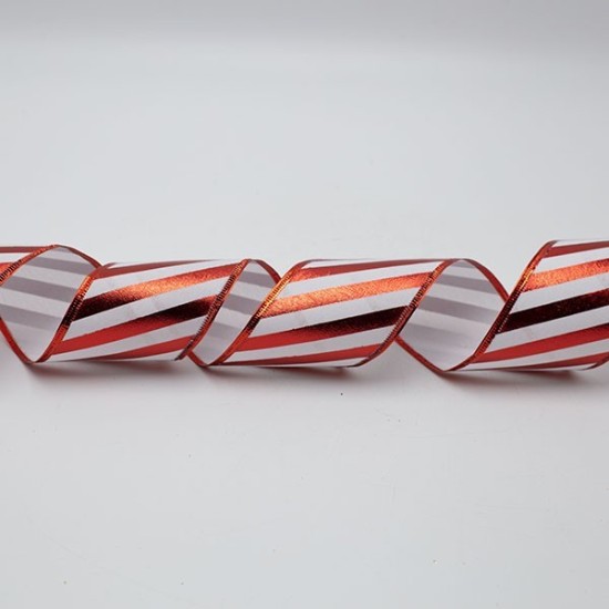 ΚΟΡΔΕΛΑ CANDY, ΜΕΤΑΛΛΙΖΕ, 6.30cm, 10M