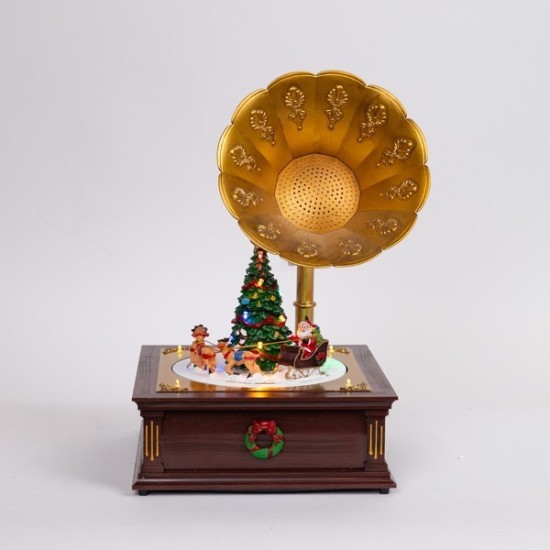 ΓΡΑΜΜΟΦΩΝΟ ΜΕ ΜΟΥΣΙΚΗ, ΚΙΝΗΣΗ ΚΑΙ ΦΩΣ, ΜΕ ΜΕΤ/ΤΗ, 24.5x22.5x35.5cm ΓΡΑΜΜΟΦΩΝΟ ΜΕ ΜΟΥΣΙΚΗ, ΚΙΝΗΣΗ ΚΑΙ ΦΩΣ, ΜΕ ΜΕΤ/ΤΗ, 24.5x22.5x35.5cm