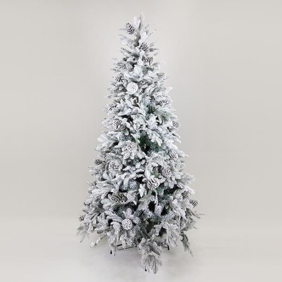 ΔΕΝΤΡΟ ΕΛΑΤΟ ΧΙΟΝΙΣΜΕΝΟ ΜΕ ΚΟΥΚΟΥΝΑΡΙΑ, ΡΕΙΚΙΑΒΙΚ, 210cm ΔΕΝΤΡΟ ΕΛΑΤΟ ΧΙΟΝΙΣΜΕΝΟ ΜΕ ΚΟΥΚΟΥΝΑΡΙΑ, ΡΕΙΚΙΑΒΙΚ, 210cm
