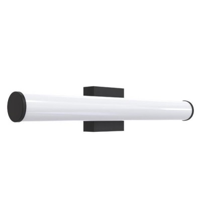 ΑΠΛΙΚΑ ΜΠΑΝΙΟΥ ΟΒΑΛ 15W 3CCT 600mm IP44 ΜΑΥΡO ARTE ILLUMINA PALΜ