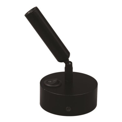 ΣΠΟΤ ΕΞΩΤΕΡΙΚΟ ΚΙΝΗΤΟ 3W LED 3000K ΜΑΥΡΟ PLUS ARTE ILLUMINA ARISTON 2