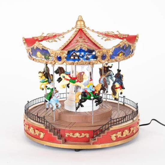 ΚΑΡΟΥΖΕΛ ΜΕ ΑΛΟΓΑΚΙΑ, ΜΟΥΣΙΚΗ ΚΑΙ ΚΙΝΗΣΗ, ΜΕ ΜΕΤ/ΤΗ, 25,3Χ25,1Χ26,3cm ΚΑΡΟΥΖΕΛ ΜΕ ΑΛΟΓΑΚΙΑ, ΜΟΥΣΙΚΗ ΚΑΙ ΚΙΝΗΣΗ, ΜΕ ΜΕΤ/ΤΗ, 25,3Χ25,1Χ26,3cm