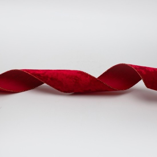 ΚΟΚΚΙΝΗ ΒΕΛΟΥΔΙΝΗ ΚΟΡΔΕΛΑ,  6.30cm, 10M