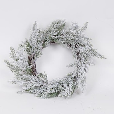 ΣΤΕΦΑΝΙ, ΧΙΟΝΙΣΜΕΝΟ, ΜΕ ΚΛΑΔΙ ΕΛΑΤΟΥ, 45cm ΣΤΕΦΑΝΙ, ΧΙΟΝΙΣΜΕΝΟ, ΜΕ ΚΛΑΔΙ ΕΛΑΤΟΥ, 45cm