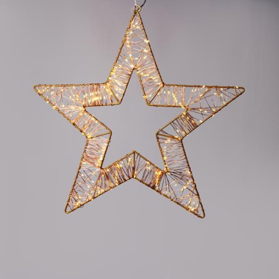 AΣΤΕΡΙ ΦΩΤΙΖΟΜΕΝΟ 45cm, 260LED, 4,5V ΜΕΤ/ΤΗ, ΜΠΡΟΝΖΕ , IP44 AΣΤΕΡΙ ΦΩΤΙΖΟΜΕΝΟ 45cm, 260LED, 4,5V ΜΕΤ/ΤΗ, ΜΠΡΟΝΖΕ , IP44