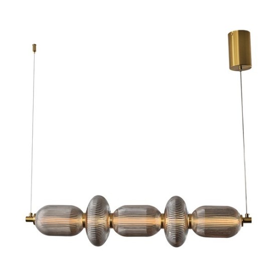 ΦΩΤΙΣΤΙΚΟ ΓΥΑΛΙ-ΜΕΤΑΛΛΟ LED 24W 1900Lm 3000K 250x860x1460mm TRIAC DIMMING ΦΙΜΕ ARTE ILLUMINA VERENA