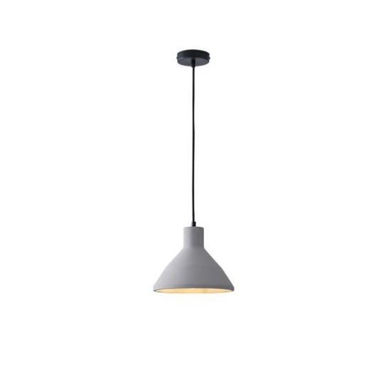 ΦΩΤΙΣΤΙΚΟ ΚΡΕΜΑΣΤΟ ΤΣΙΜΕΝΤΟ 1XE27 MAX 15W 240X240X200mm ΓΚΡΙ ARTE ILLUMINA YESO