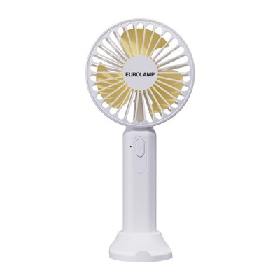 ΑΝΕΜΙΣΤΗΡΑΣ ΧΕΙΡΟΣ ΕΠΑΝΑΦΟΡΤΙΖΟΜΕΝΟΣ ΜΕ USB Φ9 ΛΕΥΚΟ-ΚΙΤΡΙΝΟ