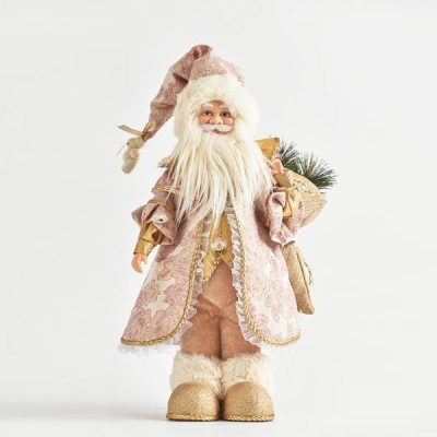 ΑΓΙΟΣ ΒΑΣΙΛΗΣ ΜΕ ΡΟΖ ΡΟΥΧΑ, 26x22x48cm ΑΓΙΟΣ ΒΑΣΙΛΗΣ ΜΕ ΡΟΖ ΡΟΥΧΑ, 26x22x48cm