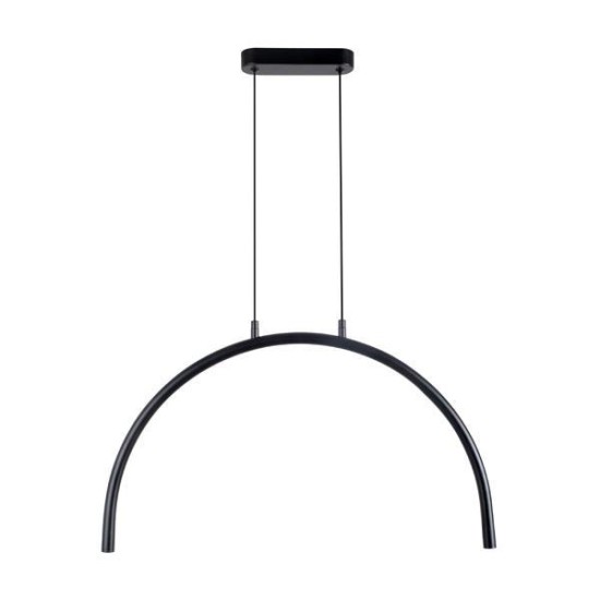 ΦΩΤΙΣΤΙΚΟ ΚΡΕΜΑΣΤΟ AΛΟΥΜΙΝΙΟ-ΜΕTAΛΛΟ LED 5W 448Lm 3000K 600X20X1500mm ΜΑΥΡΟ  APSIS