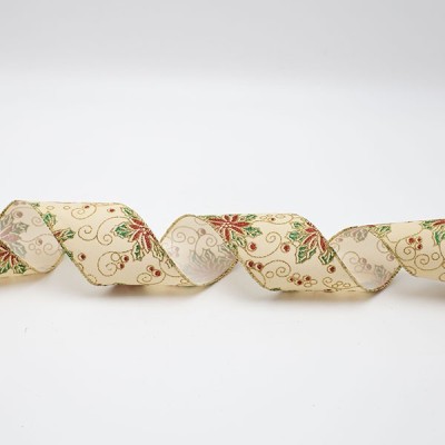 ΚΟΡΔΕΛΑ ΜΠΕΖ ΒΕΛΟΥΔΟ ΜΕ ΚΟΚΚΙΝΟ ΑΛΕΞΑΝΔΡΙΝΟ, 914x6.3cm