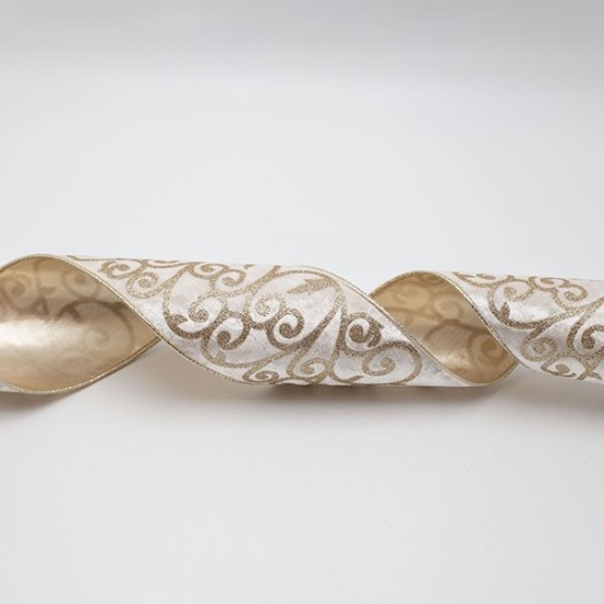 ΚΟΡΔΕΛΑ ΠΟΛΥΤΕΛΕΙΑΣ, ΜΠΕΖ  ΒΕΛΟΥΔΟ ΜΕ ΣΑΜΠΑΝΙ ΛΕΠΤΟΜΕΡΕΙΕΣ, 914x10cm