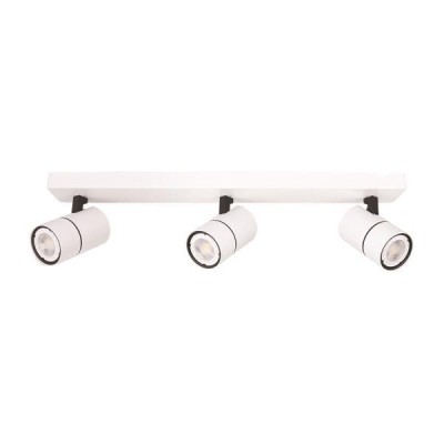 ΣΠΟΤ ΜΠΑΡΑ ΤΡΙΠΛΗ GU10 ΛΕΥΚΗ-ΜΑΥΡΗ ARTE ILLUMINA ALINE