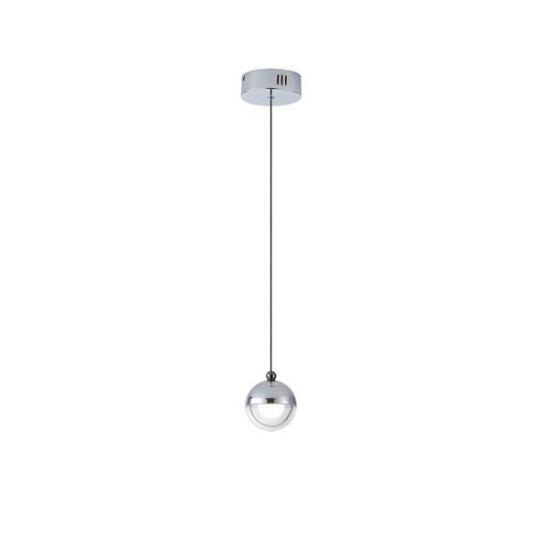 ΦΩΤΙΣΤΙΚΟ ΚΡΕΜΑΣΤΟ ΑΛΟΥΜΙΝΙΟ LED 6W 3000Κ  Φ10 ΑΣΗΜΙ ARTE ILLUMINA MELANIE