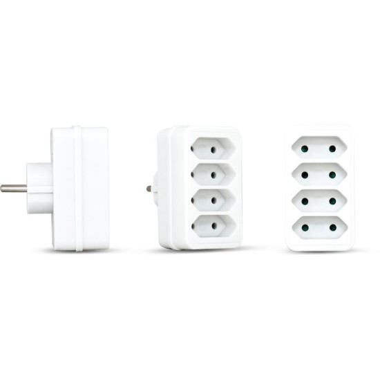 Αντάπτορας σούκο σε 4 απλά θηλυκά