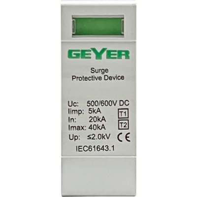 Ανταλλακτικό φυσίγγι για αντικεραυνικό DC UC 500/600VDC 500775