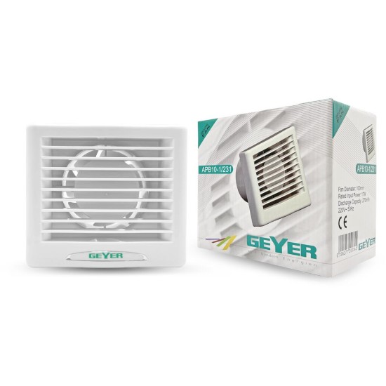 Εξαεριστήρας τοίχου/οροφής 270κ.μ/ώρα