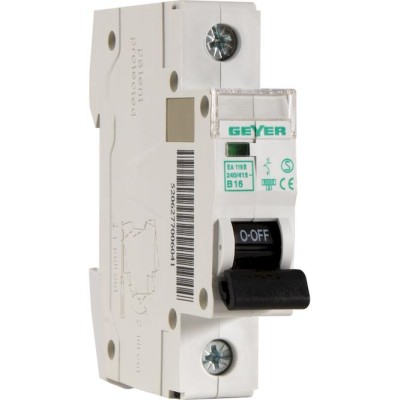 Ασφάλεια 1P 16A B Ασφάλεια 1P 16A B