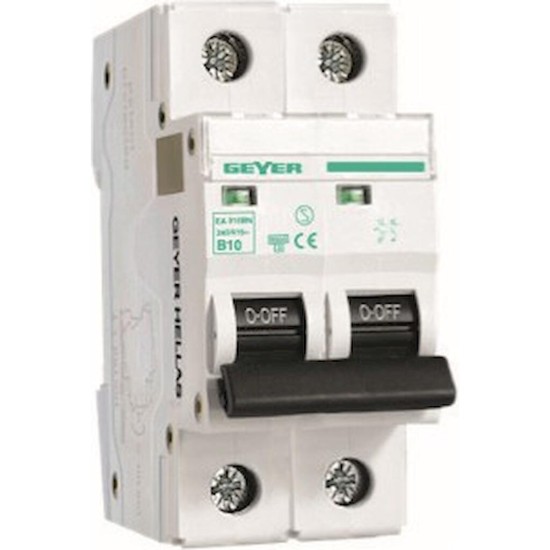 Ασφάλεια 1P+N 6A C