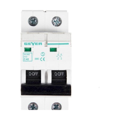Ασφάλεια 2P 40A C Ασφάλεια 2P 40A C