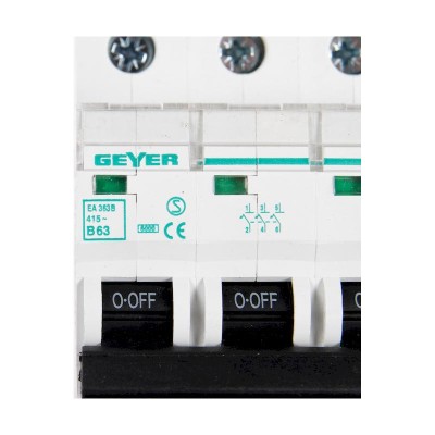 Ασφάλεια 3P 63A B Ασφάλεια 3P 63A B