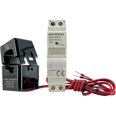 Wi-Fi Μετρητής ενέργειας με Μ/Σ εντάσεως 1Φ 63Α 1Μ ER163CT