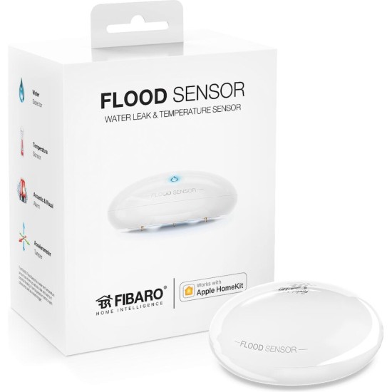 FIBARO Ανιχνευτής πλημμύρας - HomeKit FGBHFS-101
