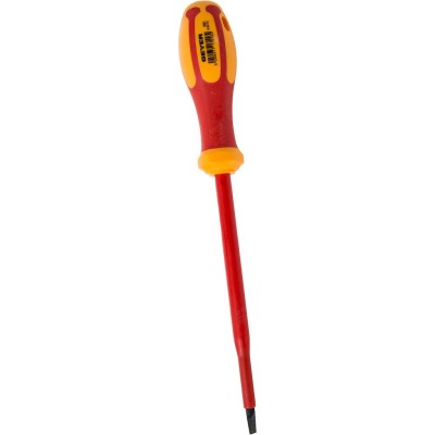 Κατσαβίδι πλακέ 6.5Χ150mm με μονωμένες λαβές, ελεγμένο κατά VDE Κατσαβίδι πλακέ 6.5Χ150mm με μονωμένες λαβές, ελεγμένο κατά VDE