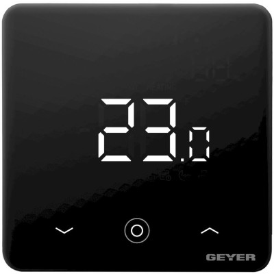 Θερμοστάτης Wi-Fi για συστήματα νερού 220V μαύρος GS-THWH-B