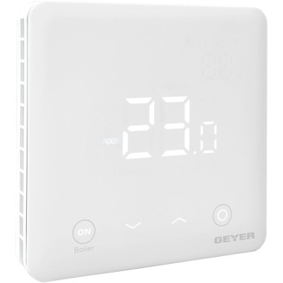Θερμοστάτης Wi-Fi για συστήματα νερού & boiler 220V λευκός GS-THWHB-W