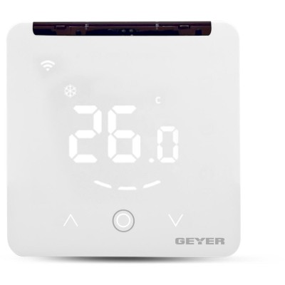 Θερμοστάτης AC Υπερύθρων, Κλιματιστικού,Wi-Fi Λευκός GS-THWIR Θερμοστάτης AC Υπερύθρων, Κλιματιστικού,Wi-Fi Λευκός GS-THWIR