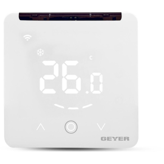 Θερμοστάτης AC Υπερύθρων, Κλιματιστικού,Wi-Fi Λευκός GS-THWIR
