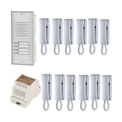 Κιτ θυροτηλεφωνου 12 διαμερισματων χων.μπουτονιερα(4+1) Κιτ θυροτηλεφωνου 12 διαμερισματων χων.μπουτονιερα(4+1)