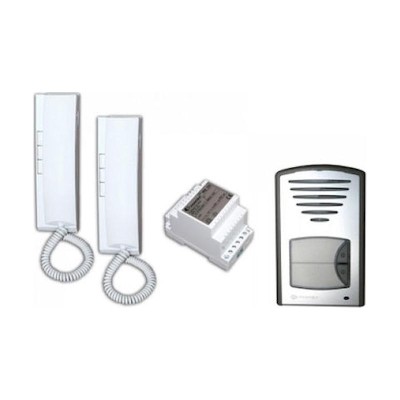 Κιτ θυροτηλεφωνου διπλοκατοικιας εξωτερικη μπουτ 4+1 Κιτ θυροτηλεφωνου διπλοκατοικιας εξωτερικη μπουτ 4+1