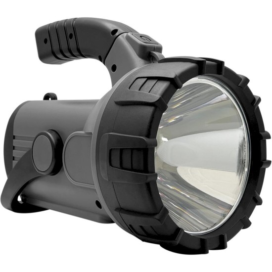 Επαναφορτιζόμενος LED Φακός Προβολέας χειρός 3W XPG + 3W COB 1800mAh