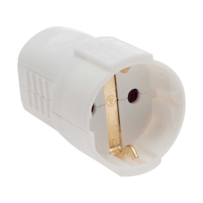 Ρευματοδότης σούκο λευκός 16Α 250V