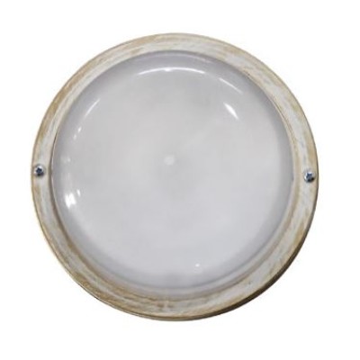  ΧΕΛΩΝΑ ΣΤΡΟΓ.ΑΠΛΗ SLP-350 WHITE-BRONZE E27 IP43  