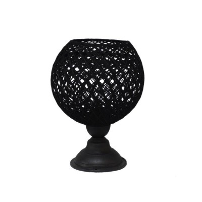 SILK-01 PR-m- BL-BLACK ΠΟΡΤΑΤ.ΒΑΣΗ 140 E27    SILK-01 PR-m- BL-BLACK ΠΟΡΤΑΤ.ΒΑΣΗ 140 E27